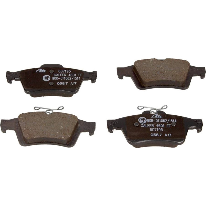 13.0460-7195.2 ATE Bremsbelagsatz Opel Hinterachse Vectra C/Focus/Mazda/Volvo/Renault 13.0460-7195.2 13.0460-7195.2 ATE Bremsbelagsatz Opel Hinterachse Vectra C/Focus/Mazda/Volvo/Renault 13.0460-7195.2