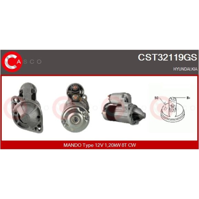 CASCO Anlasser CST32119GS
