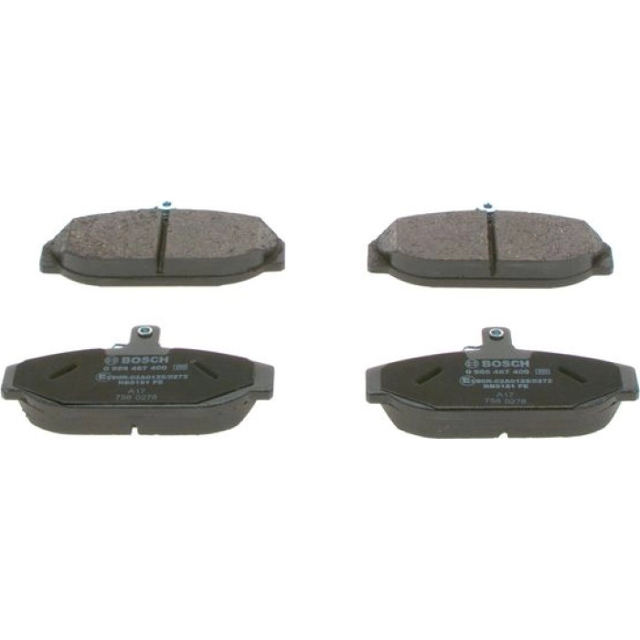 Bosch Bremsbelagsatz 0 986 467 400 Bosch Bremsbelagsatz 0 986 467 400