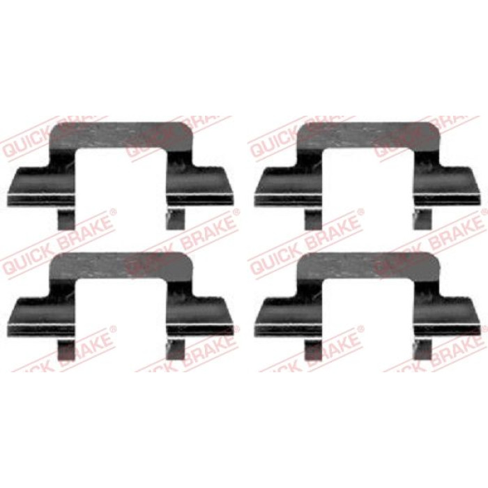 Quick Brake Zubehörsatz für Scheibenbremsbeläge 109-1243 Quick Brake Zubehörsatz für Scheibenbremsbeläge 109-1243