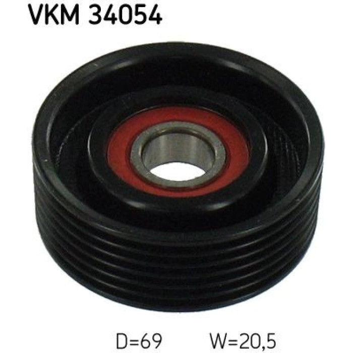 SKF Keilrippenriemen-Spannrolle VKM 34054