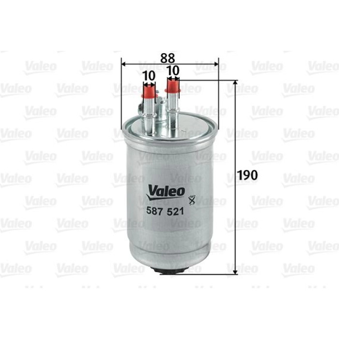 Valeo Kraftstofffilter 587521 Valeo Kraftstofffilter 587521