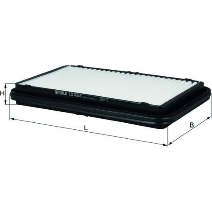 MAHLE Luftfilter LX 3369 MAHLE Luftfilter LX 3369