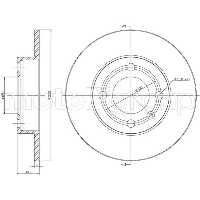 800-528C Cifam Bremsscheibe 800-528C 800-528C Cifam Bremsscheibe 800-528C