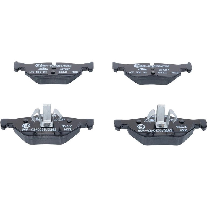 ATE Bremsbelagsatz BMW Hinterachse 1/3/X1 2.0-3.0 04-15 Keramik 13.0470-7217.2 ATE Bremsbelagsatz BMW Hinterachse 1/3/X1 2.0-3.0 04-15 Keramik 13.0470-7217.2
