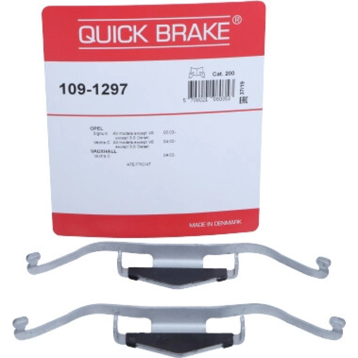 Quick Brake Montagesatz für Bremsbeläge 109-1297 Quick Brake Montagesatz für Bremsbeläge 109-1297