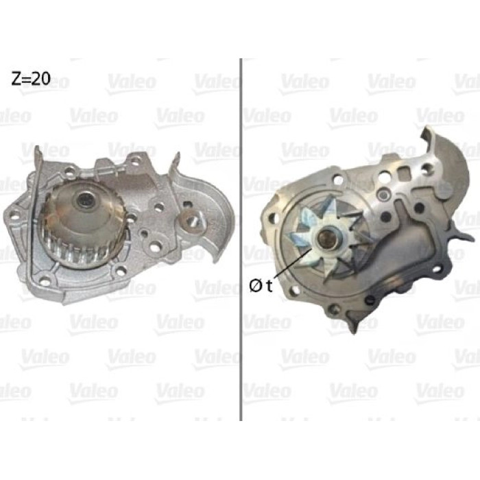Valeo Wasserpumpe / Kühlmittelpumpe 506573 Valeo Wasserpumpe / Kühlmittelpumpe 506573