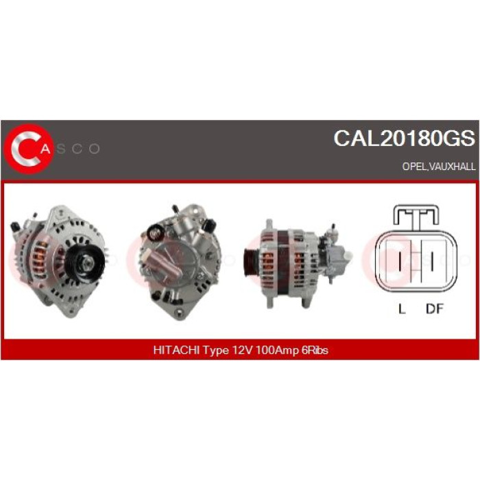 CASCO Generator CAL20180GS CASCO Generator CAL20180GS