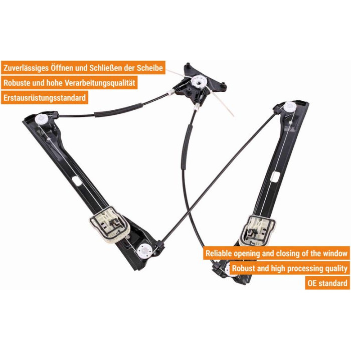 VAICO V10-4839 Fensterheber vorne rechts, elektrisch, ohne Motor VAICO V10-4839 Fensterheber vorne rechts, elektrisch, ohne Motor