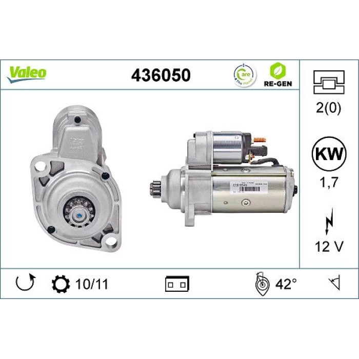 Valeo Anlasser 436050
