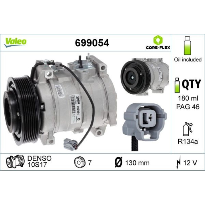 Valeo Kompressor 699054 Valeo Kompressor 699054