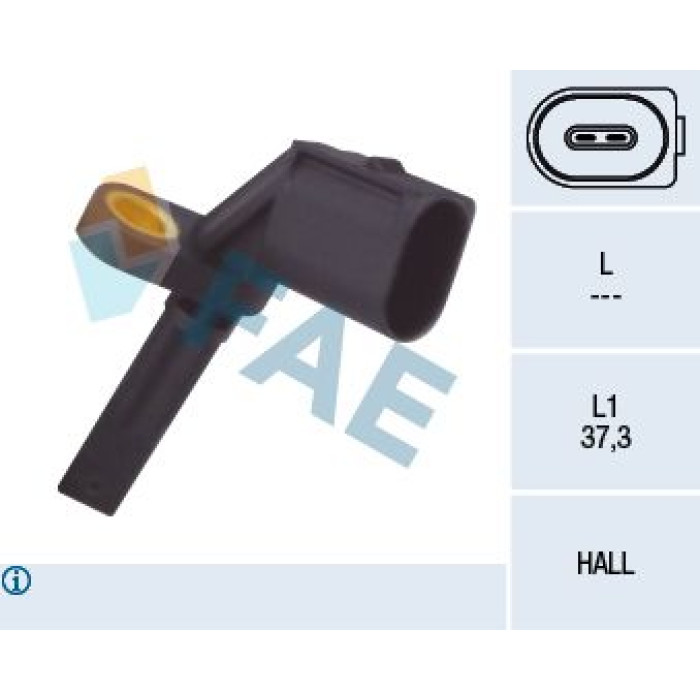 FAE Sensor, Raddrehzahl 78061 FAE Sensor, Raddrehzahl 78061