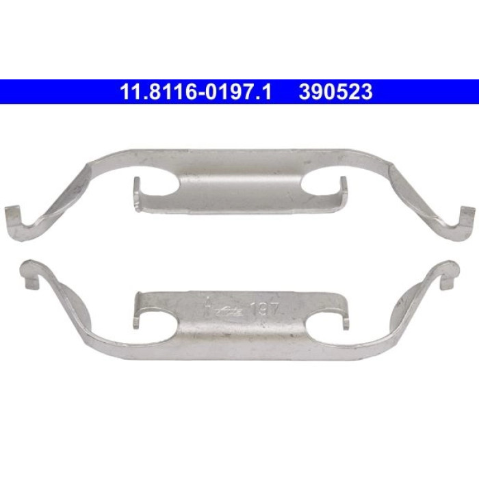ATE Feder, Bremssattel 11.8116-0197.1 ATE Feder, Bremssattel 11.8116-0197.1