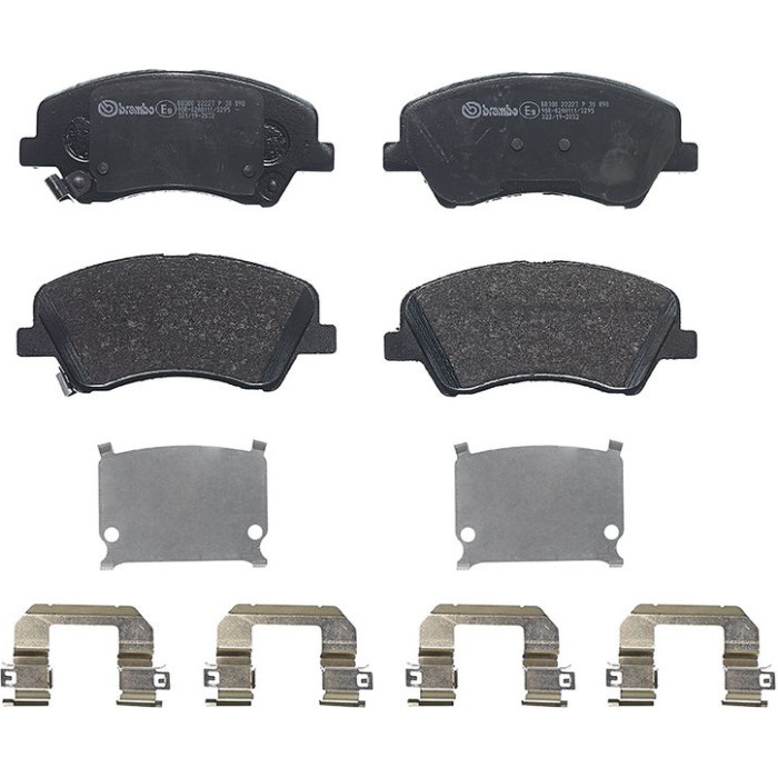 P 30 098 BREMBO P 30 098 Bremsbelagsatz vorne Hyundai Kia – OE 58101Q0A00 / 58101H8A50