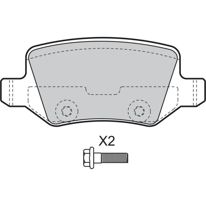 Valeo Bremsbelagsatz 598583