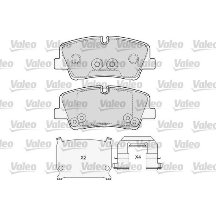 Valeo Bremsbelagsatz 601690