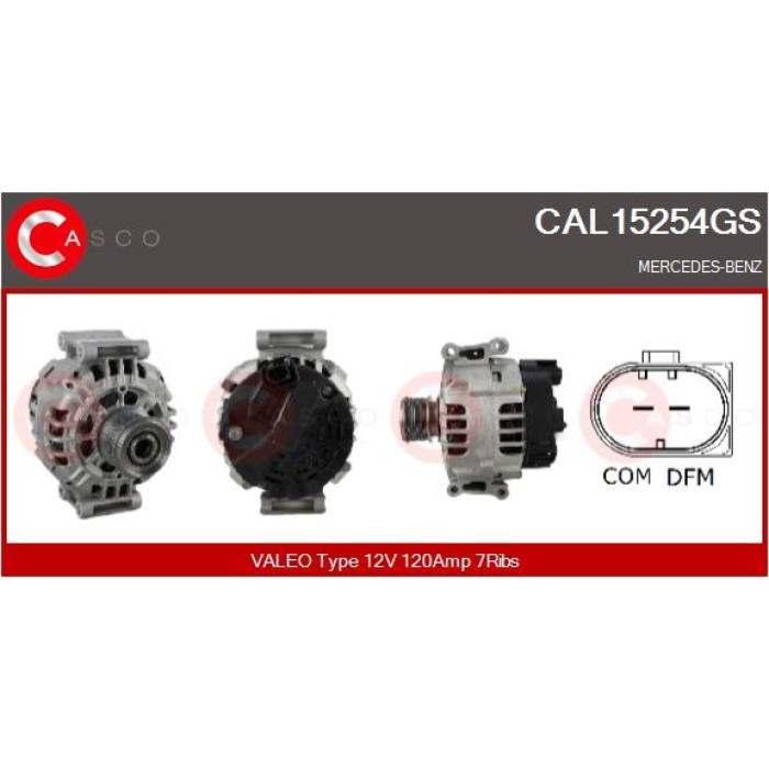 CASCO Generator CAL15254GS