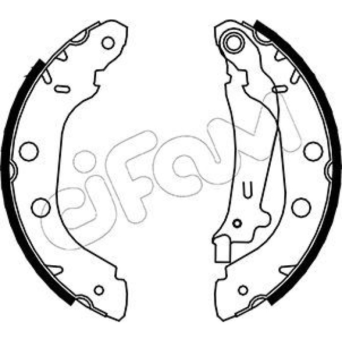 153-354 CIFAM Bremsbackensatz 153-354 153-354 CIFAM Bremsbackensatz 153-354