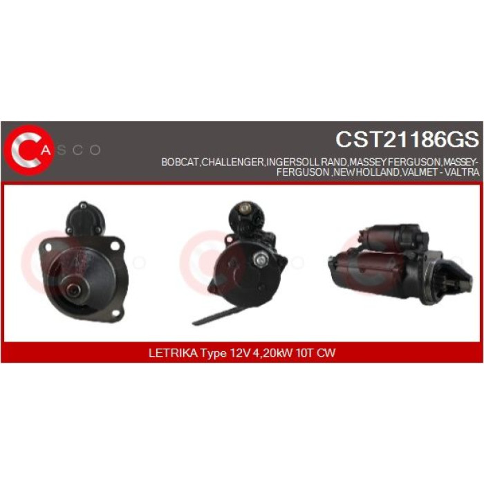 CASCO Anlasser CST21186GS CASCO Anlasser CST21186GS