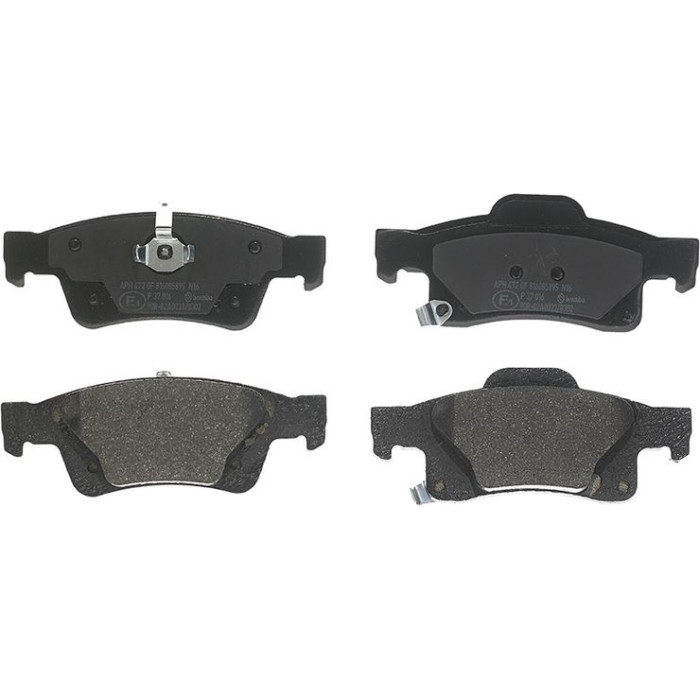 BREMBO Bremsklötze HA P 37 016 BREMBO Bremsklötze HA P 37 016