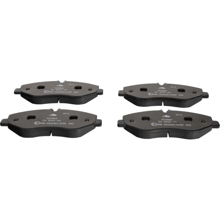 ATE Bremsbelagsatz Mercedes-Benz Vorderachse Vito 14 13.0460-4884.2 ATE Bremsbelagsatz Mercedes-Benz Vorderachse Vito 14 13.0460-4884.2