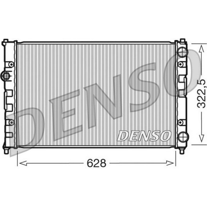 Denso Motorkühler DRM26009 Denso Motorkühler DRM26009