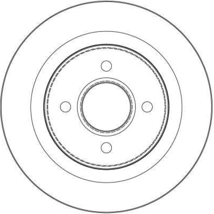 TRW Bremsscheibe Hinterachse DF4298 TRW Bremsscheibe Hinterachse DF4298