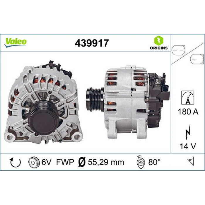 Valeo Lichtmaschine 439917 Valeo Lichtmaschine 439917