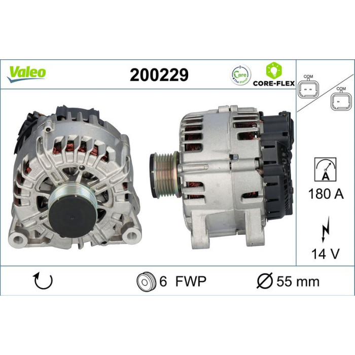 Valeo Lichtmaschine 200229 Valeo Lichtmaschine 200229