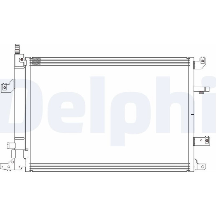 Delphi Klimakondensator CF20316 Delphi Klimakondensator CF20316