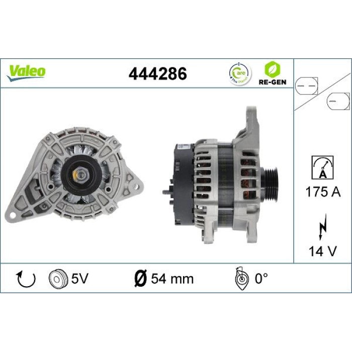 Valeo Lichtmaschine 444286 Valeo Lichtmaschine 444286