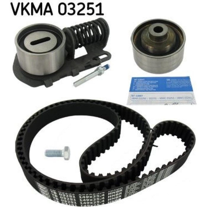 SKF Zahnriemensatz VKMA 03251 SKF Zahnriemensatz VKMA 03251