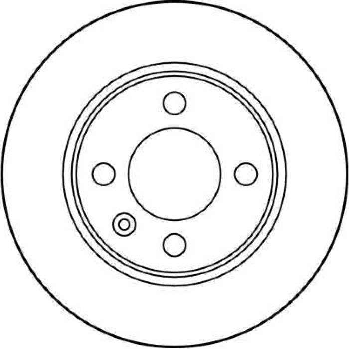 TRW Bremsscheibe Skoda P. Favorit DF1662 TRW Bremsscheibe Skoda P. Favorit DF1662