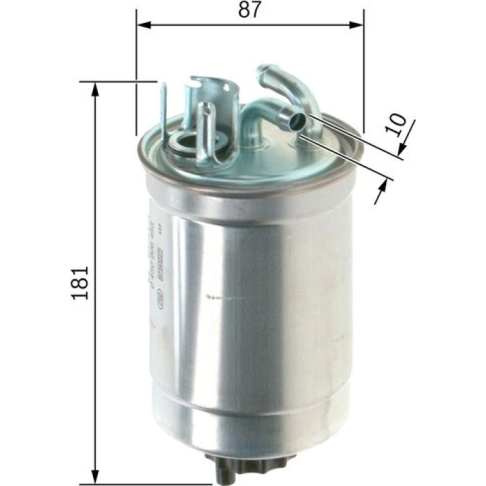 Bosch Kraftstofffilter 0 450 906 453