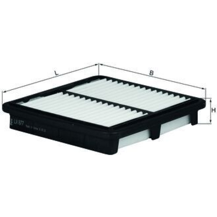MAHLE Luftfilter LX 877