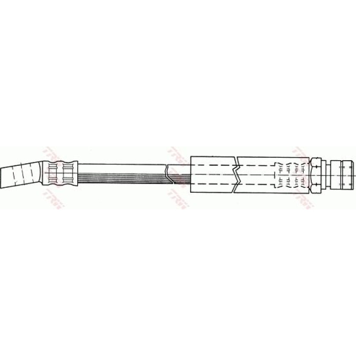 TRW Bremsschlauch PHD243 TRW Bremsschlauch PHD243