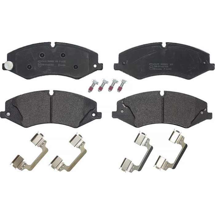 BREMBO Bremsklötze VA P 44 022 BREMBO Bremsklötze VA P 44 022