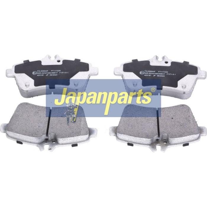 Japanparts Bremsbeläge PA-0069AF Japanparts Bremsbeläge PA-0069AF