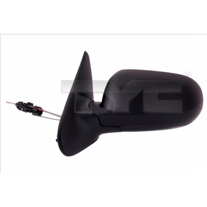 TYC Außenspiegel links mechanisch verstellbar mit Seilzug, asphärisch 331-0018 OE Nummer 1M1857507H01C - l TYC Außenspiegel links mechanisch verstellbar mit Seilzug, asphärisch 331-0018 OE Nummer 1M1857507H01C - l