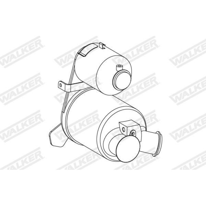 Walker Dieselpartikelfilter EVO C 73335 Walker Dieselpartikelfilter EVO C 73335