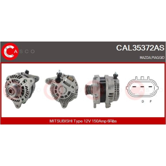CASCO Generator CAL35372AS CASCO Generator CAL35372AS
