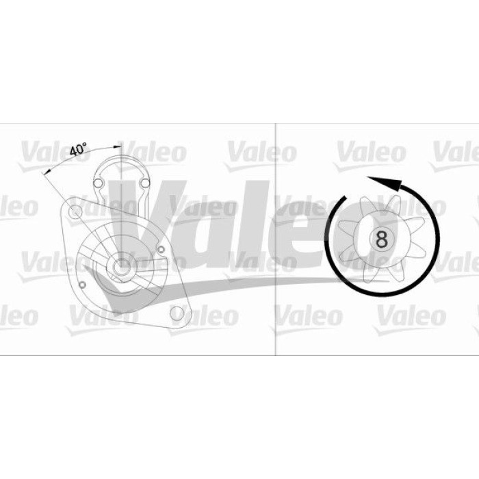 Valeo Anlasser 455569 Valeo Anlasser 455569