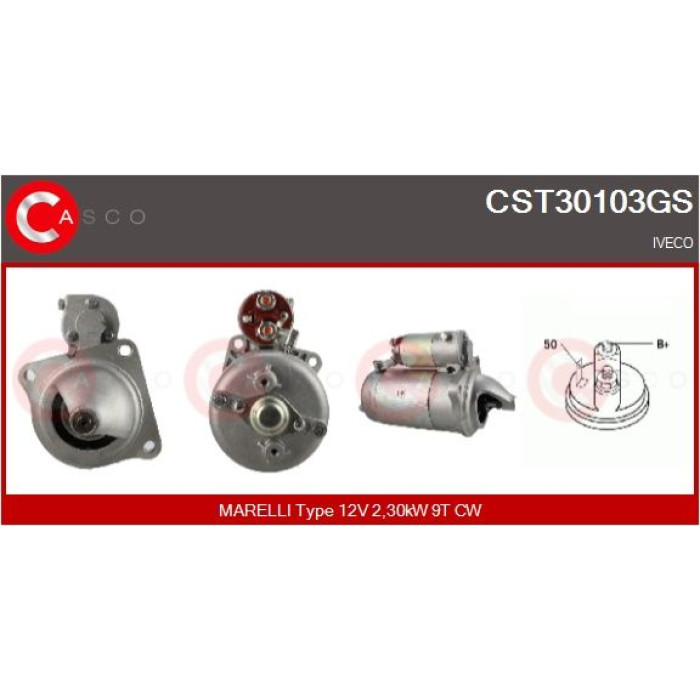 CASCO Anlasser CST30103GS
