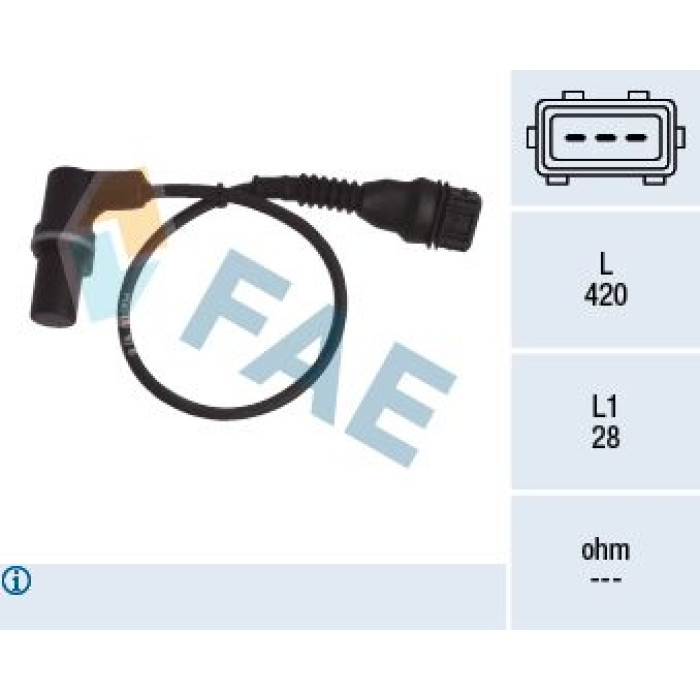 FAE Sensor, Nockenwellenposition 79304 FAE Sensor, Nockenwellenposition 79304