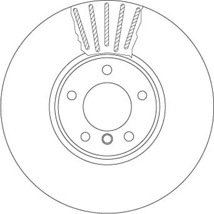 TRW Bremsscheibe BMW 3.0D E60/61/63/64 04 DF6003S