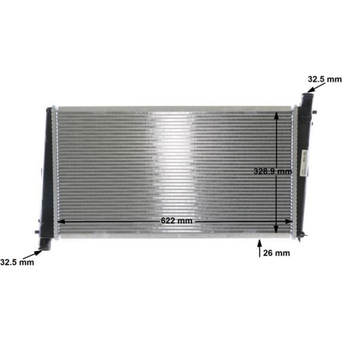 MAHLE Kühler, Motorkühlung CR 1541 000S
