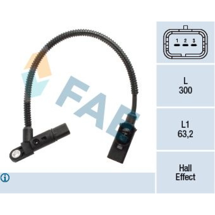 FAE Sensor, Nockenwellenposition 79381 FAE Sensor, Nockenwellenposition 79381