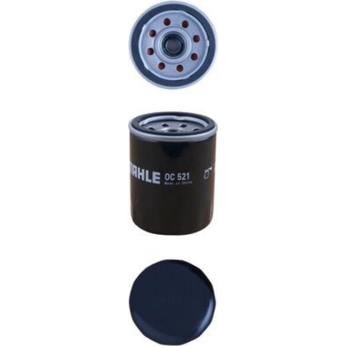 OC 521 MAHLE Ölfilter OC 521, Anschraubfilter, Höhe 87 mm – u. a. für Hyundai I10 I (PA), Atos (MX), I10 II (BA, IA) – OE Nummer 0B63114302 - l OC 521 MAHLE Ölfilter OC 521, Anschraubfilter, Höhe 87 mm – u. a. für Hyundai I10 I (PA), Atos (MX), I10 II (BA, IA) – OE Nummer 0B63114302 - l
