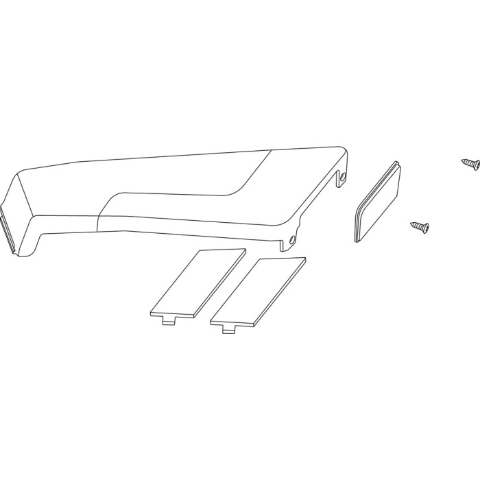 Thule Leuchtenabdeckung links 1500054405 für EasyFold XT Thule Leuchtenabdeckung links 1500054405 für EasyFold XT