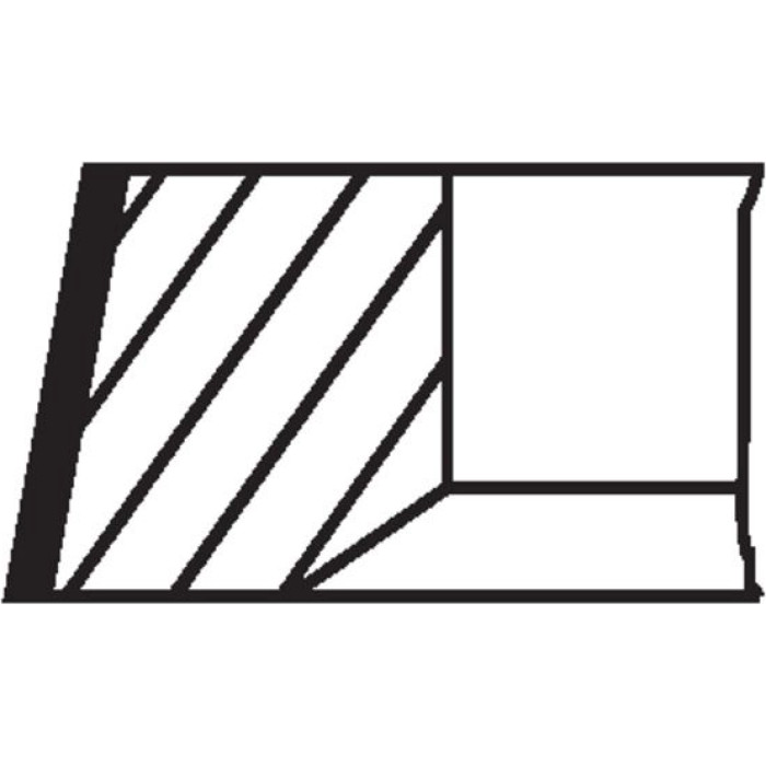 Kolbenringsatz 681 12 N0 Kolbenringsatz 681 12 N0